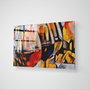 Wallity Pintura decorativa de vidrio templado Multicolor 40 x 60 cm
